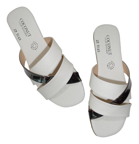 Sandalia Plana Felipe Rentería Beige/inox Tallas 22-30 Mx