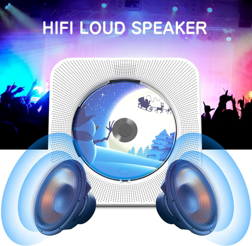 Reproductor De Cd Desktop Reproductor De Cd Con Altavoces Re