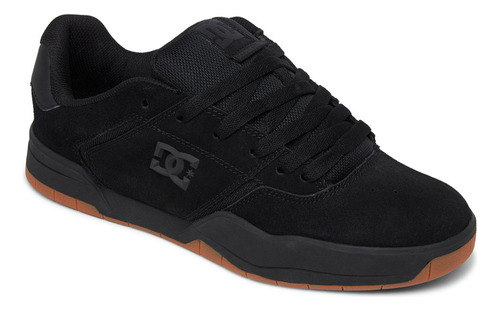Tenis Totalmente Negros Hombre Dc Shoes Central Original