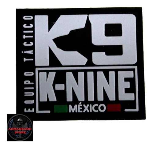 Parche K9 K-9 Knine Militar Policia Tactico Bg Perro Binomio