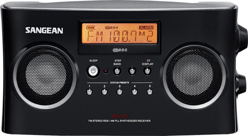 Sangean Radio Portátil Con Sintonizador Digital Y Rds N/a .