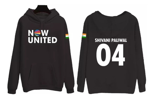 Casaco  Now United Shivani Paliwal 04 Bandeira Índia  