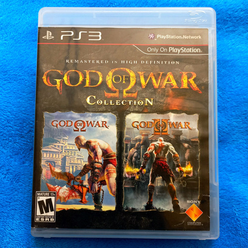 God Of War: Collection -detalle En Portada Playstation 3 Ps3