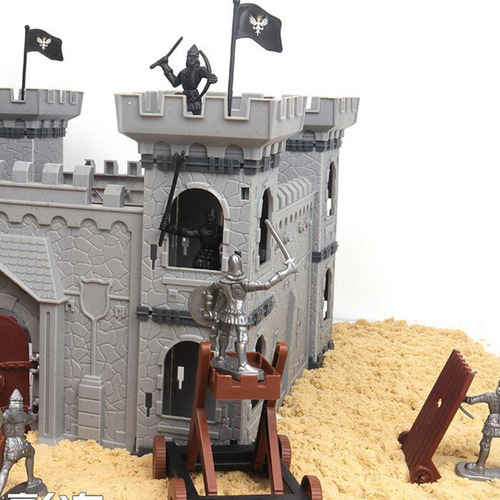 19 Unids/set Deluxe Castle Base Set De Vehículos De A