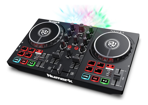 Numark Party Mix Ii - Controlador De Dj Con Led + Serato Dj