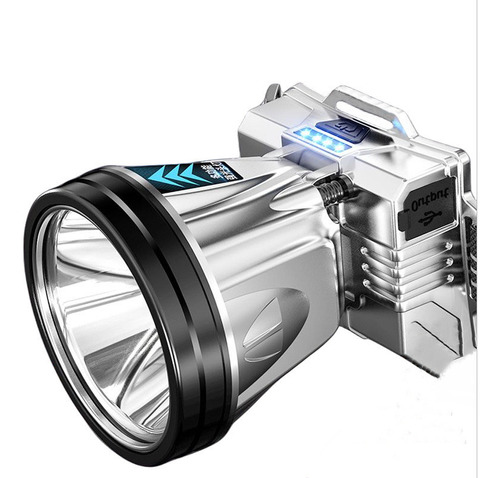 Linterna Frontal Led De Luz Fuerte, Superbrillante, Recargab