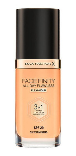 Imagen 2 de 5 de Max Factor Base Facefinity All Day Flawless 3en1 Foundation