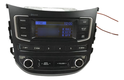 Radio Som Bluetooth Hyundai Hb20 961501s500rxx Rn122