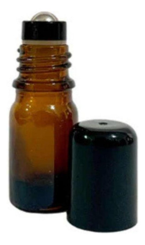 Rollon Vidro Âmbar Frasco 5ml