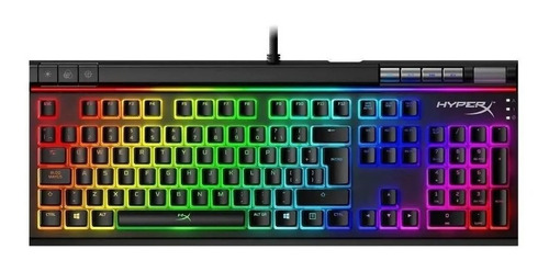 Teclado Mecánico Hyperx Alloy Elite 2 Gamer Abs Led Rgb