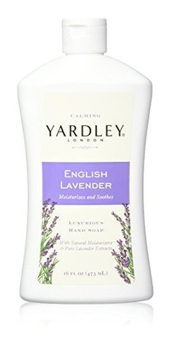 Yardley Londres Inglés Lavanda Líquido De Manos Repuesto De 