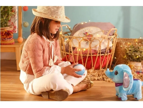 Imagen 7 de 7 de Peluche Party Pets Interactivo Wanda La Elefanta