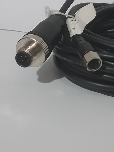 Cable Conector M12 Macho 4p+conector M8 4 Pin Hembra 5mts (Usado)