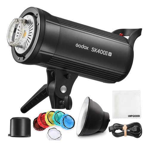 Flash Led De Estudio Godox Sk400iiv De 400 Vatios, 5600 K, 2