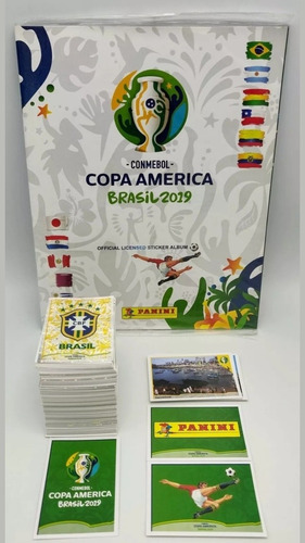 Álbum Panini Duro Copa América 2019 + Todas Las Láminas 