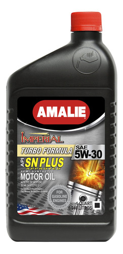Amalie Imperial Turbo 5w-30 Motor Oil (160-71066-56) 1 Botel