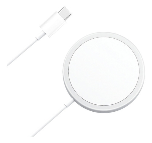 2 Piezas Cargador Magnetico Para Magsafe Para iPhone Color Blanco