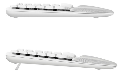 Teclado Wave Key Rf Inalámbrico + Bluetooth Qwerty Español B