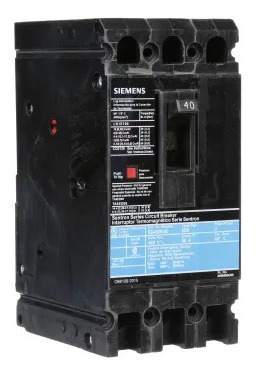 Interruptor Termomagnético Ed 3 Polos 70a 480v Siemens