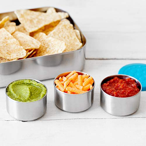 Lunchbots Tiny Dips Recipientes Para Condimentos Juego De