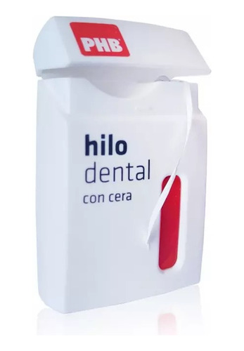 Hilo Seda Dental Phb Con Cera 50 Metros