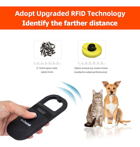 Netumscan Pack: Lector De Microchip Para Mascotas Recargable