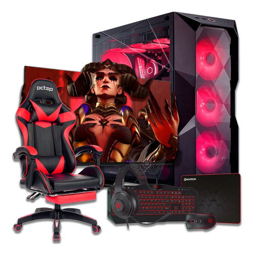 Pc Gamer Montado 32gb Ddr4 Ryzen /completo/ Ssd/ + Cadeira