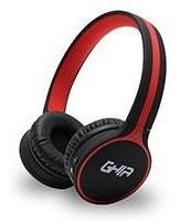 Audifonos Diadema Bluetooth Ghia N1 Hifi Sound Negro/rojo 10