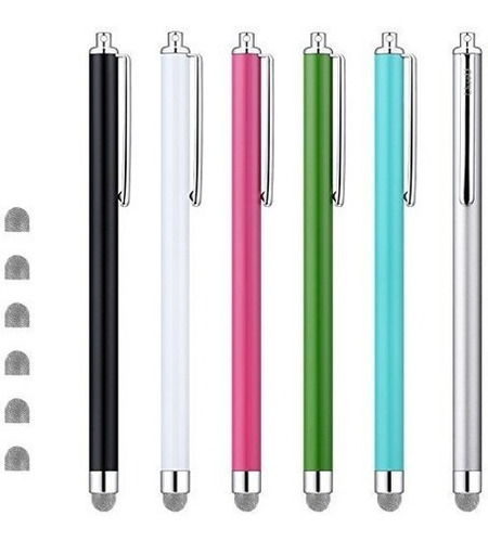 Chaoq Touch Stylus Pen, Puntas Hibridas De Fibra De Malla St