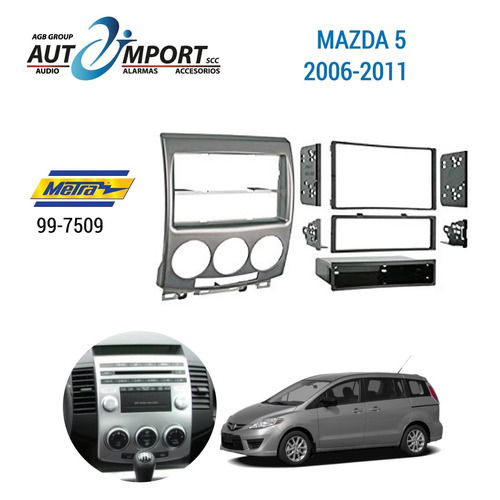 Adaptador De Radio Mazda 5 06-11 Metra