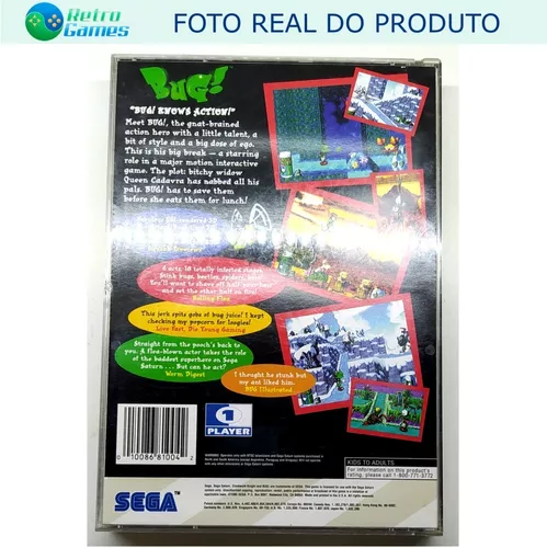 Bug! Sega Saturn Oferta! Loja Campinas