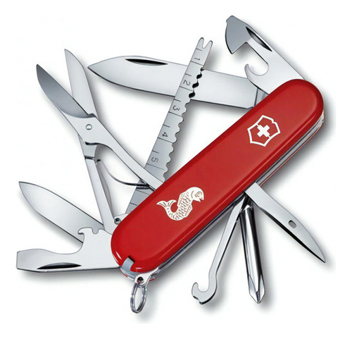 Victorinox navaja multiherramienta fisherman rojo con 18 funciones