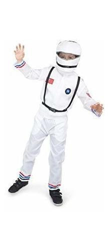 Disfraz De Astronauta Espacial Para Niño Mediano