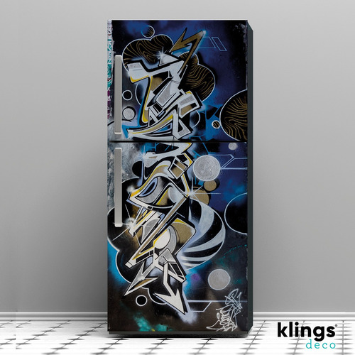Imagen 6 de 10 de Vinilos Decorativos Para Heladera Plotter Heladeras