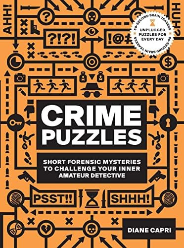 Libro: 60-second Brain Teasers Crime Puzzles: Short Forensic