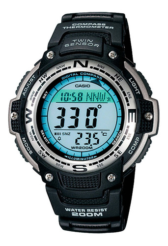Relógio Casio Sgw-100-1vdf Masculino Preto - Refinado