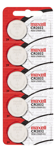 Pila Maxell Cr2032 3v Lithium Battery Tipo Botón Japonesa