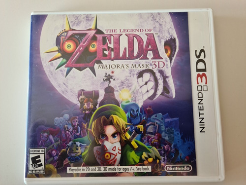 The Lejend Of Zelda Majora's Mask 3d (Usado)
