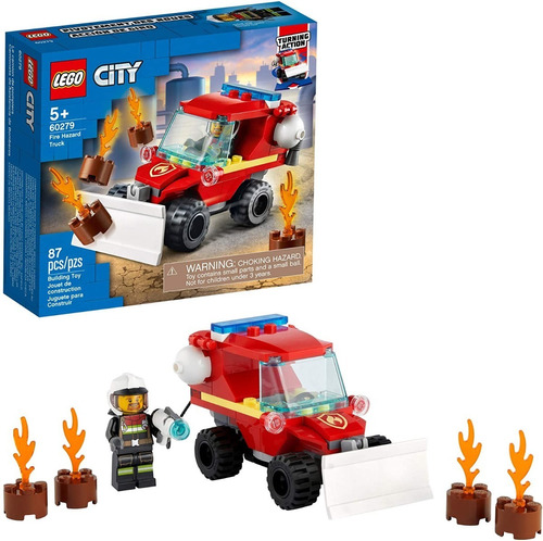 Lego City Camioneta De Bomberos Fire Hazard Truck (60279) 