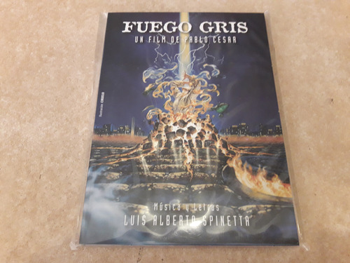 Kasparian - Spinetta Fuego Gris- Libro Dvd Kktus Poster