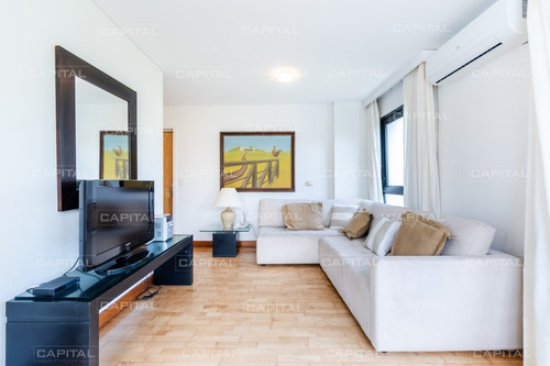 Moderno Apartamento En Alquiler De Tres Dormitorios En Primera Linea, Playa Brava- Ref: 30122