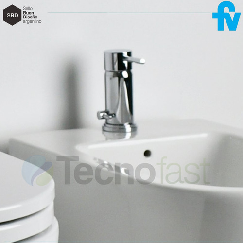 Griferia Fv Baño Bidet Convencional Temple 189/87 Cromo