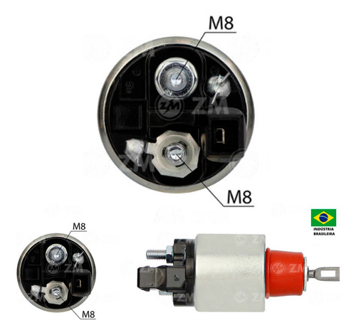 Automatico Partida F250 C Mwm Sprint Volare Motor 4.07 Tc