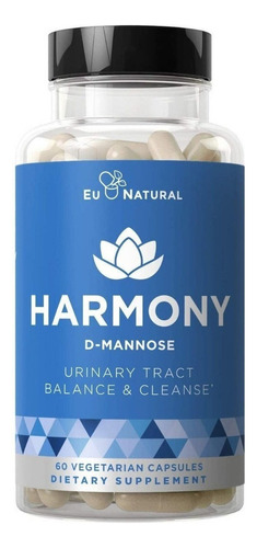 Harmony D-mannose 60caps, Infeccion Urinaria Y Vejiga,