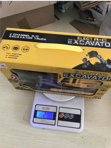 Excavadora De Coche Para Niños De 2 Canales Y 2.4 Ghz Con Co