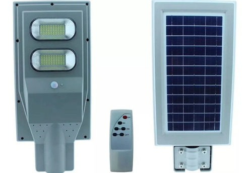 4 Lámparas Solar Led 60w, De Vialidad Con Fotocelda 6500k