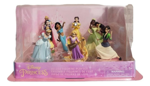 Disney Store Set De Figuras Princesas Deluxe