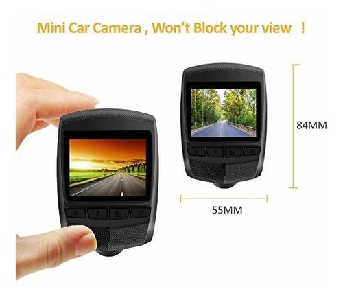 Dash Cam Full Hd   Lcd ° Wide Angle Car For With Gb Tf Xj
