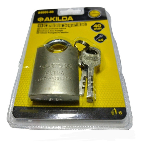 Candado De Seguridad 40mm Incluye 4 Llaves