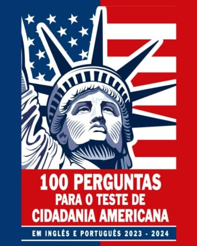 Libro: 100 Perguntas Para A Cidadania Americana Em Inglês E